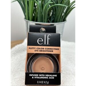 Putty Color Correcting Eye Brightener Under Eye SQUALANE Hyaluronic Acid Med/Tan